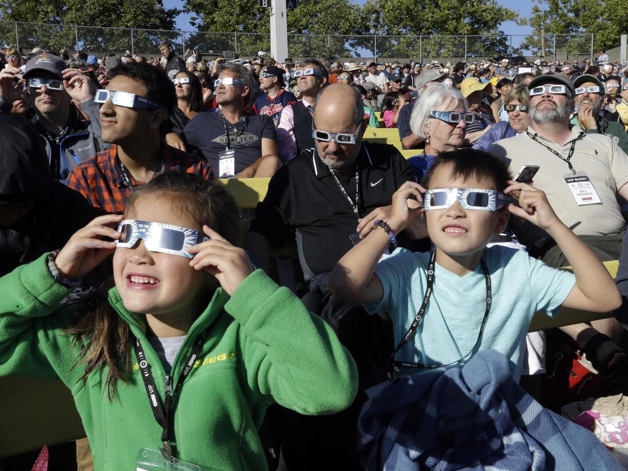 The solar eclipse captivated viewers in the US: Associated Press