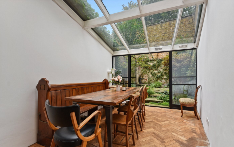 The property is six-feet wide. Photo: Winkworth