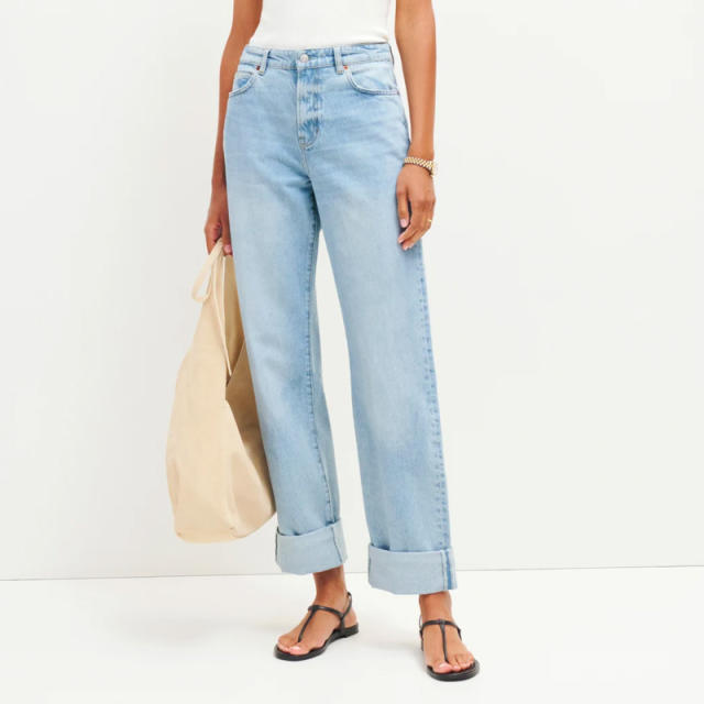 rag & bone Harlow Mid-Rise Vintage Straight-Leg Jeans