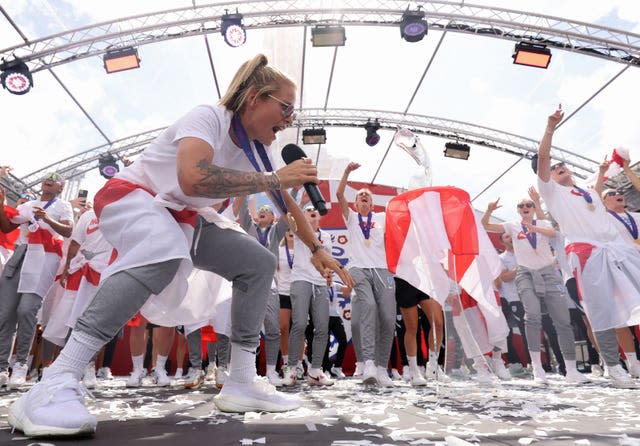 England’s Euro 2022 success – Trafalgar Square