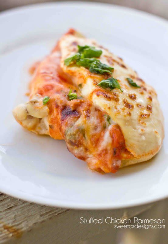 Stuffed Chicken Parmesan