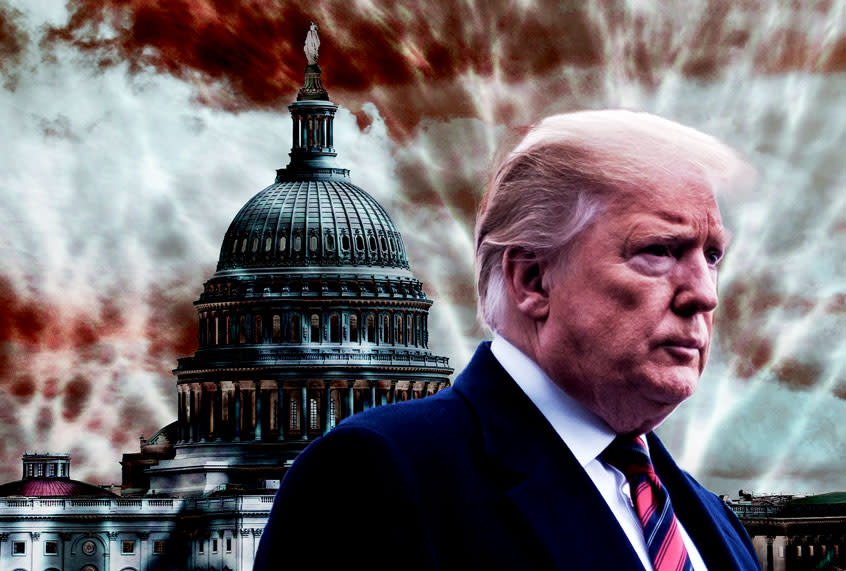 Donald Trump; Capitol Hill Photo illustration by Salon/Getty Images