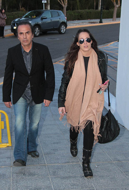 Malú con su padre, Pepe de Lucía