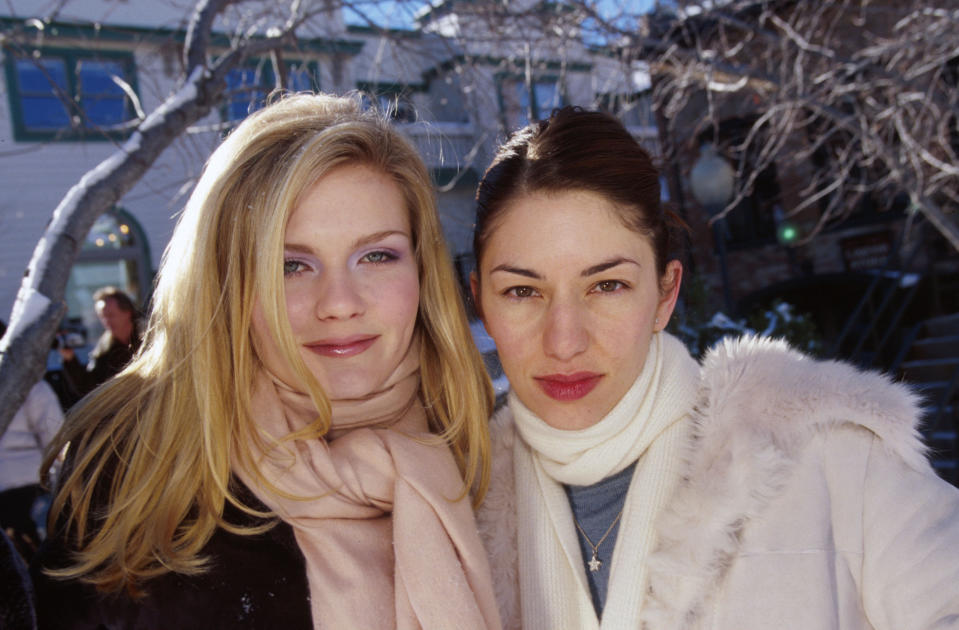 Kirsten Dunst and Sofia Coppola