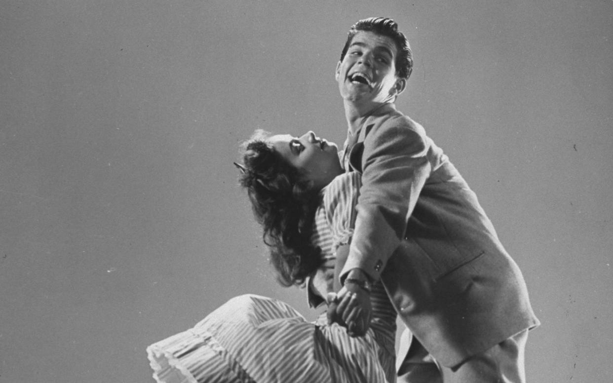 Two Broadway dancers performing the Lindy Hop - Gjon Mili/The LIFE Picture Collection