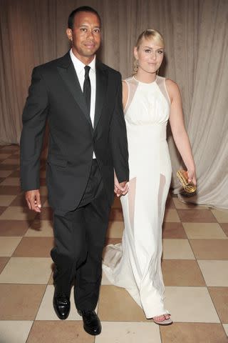 <p>Fairchild Archive/Penske Media via Getty</p> Tiger Woods and Lindsey Vonn at the 2013 Met Gala