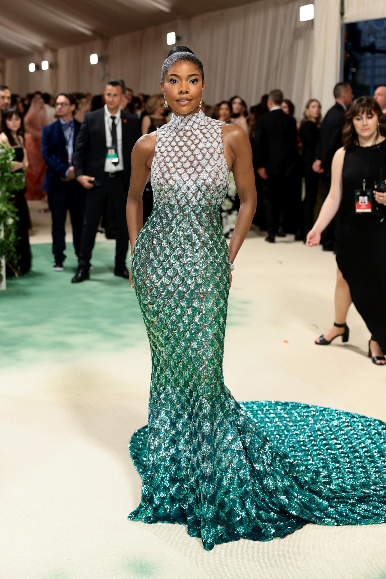 NEW YORK, NEW YORK - MAY 06: Gabrielle Union Wade attends The 2024 Met Gala Celebrating 