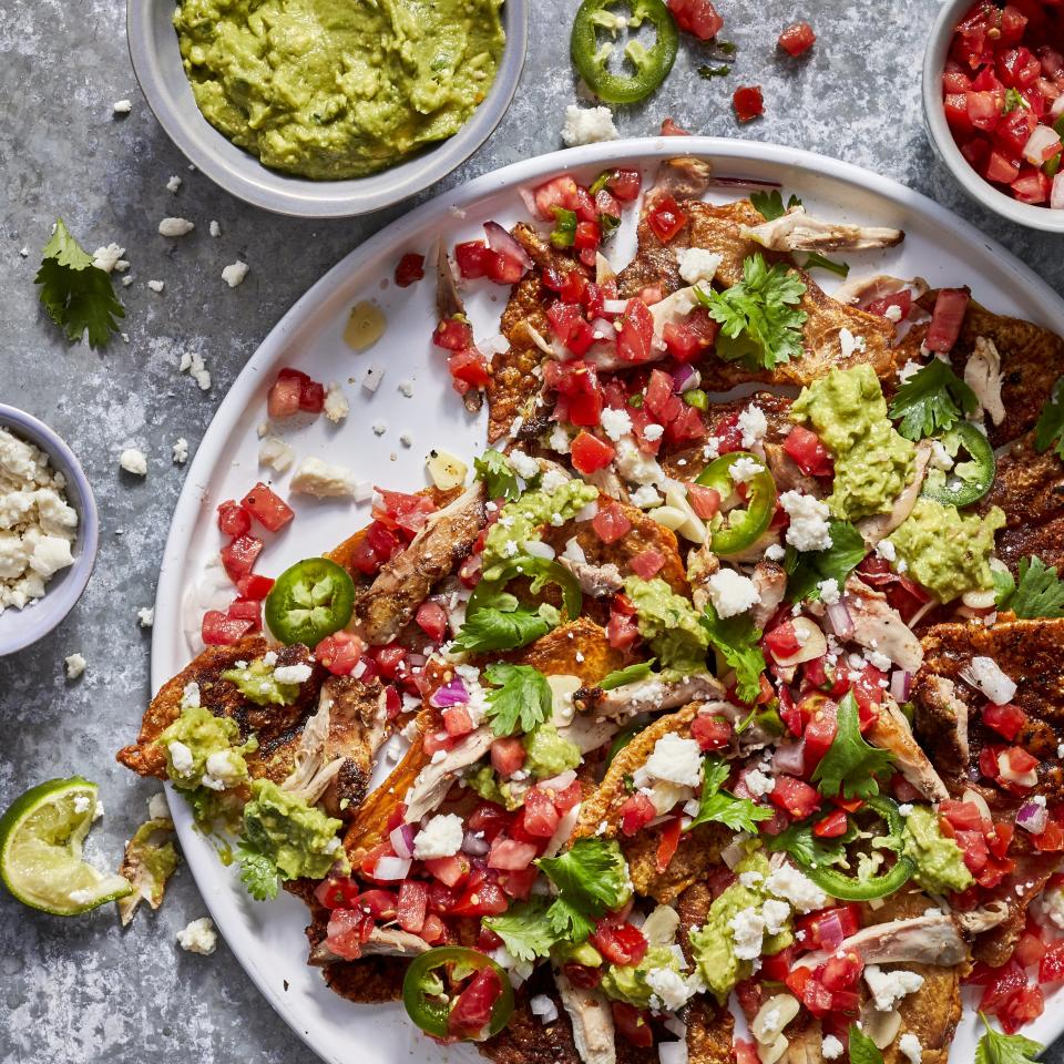 Super Crispy Chicken-Skin Nachos