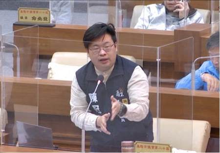 無黨籍市議員陳冠羽表示，比起新政見的兌現，更重要的是老問題的改善。（本報資料照）