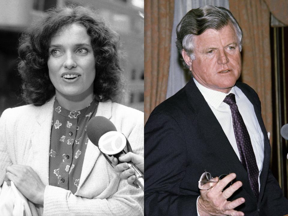 Margaret Trudeau, Ted Kennedy