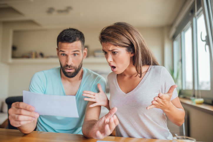 Couple having some financial issues