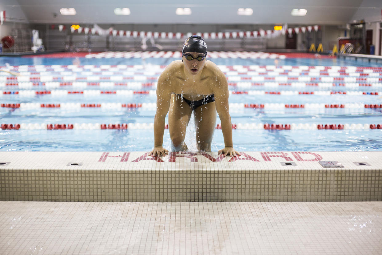 NCAA Division I swimmer Schuyler Bailar (Photo: Sydney Claire Photography)