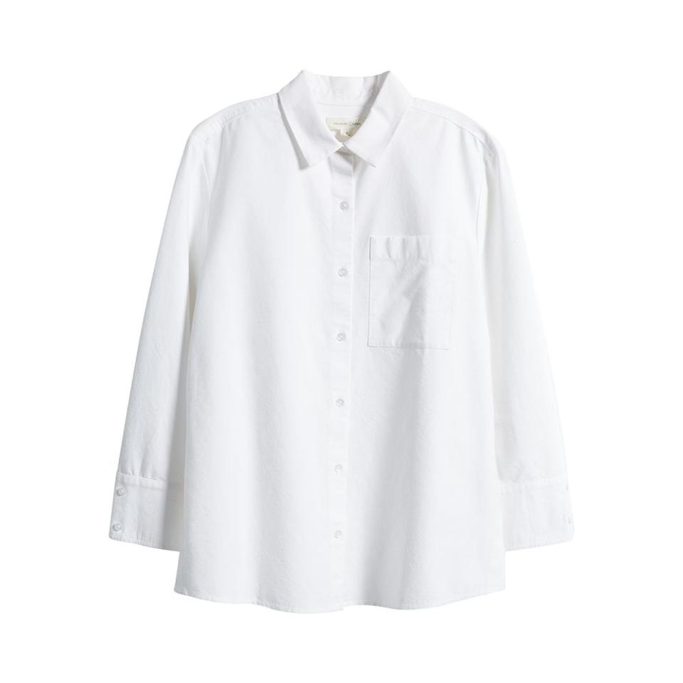 <p><a href="https://go.redirectingat.com?id=74968X1596630&url=https%3A%2F%2Fwww.nordstrom.com%2Fs%2Ftreasure-and-bond-oversize-button-up-cotton-shirt%2F7500607&sref=https%3A%2F%2Fwww.elle.com%2Ffashion%2Fshopping%2Fg44348277%2Fnordstrom-anniversary-sale-fashion-deals-2023%2F" rel="nofollow noopener" target="_blank" data-ylk="slk:Shop Now;elm:context_link;itc:0;sec:content-canvas" class="link ">Shop Now</a></p><p>Oversized Button Sleeve Shirt</p><p>$45.00</p>