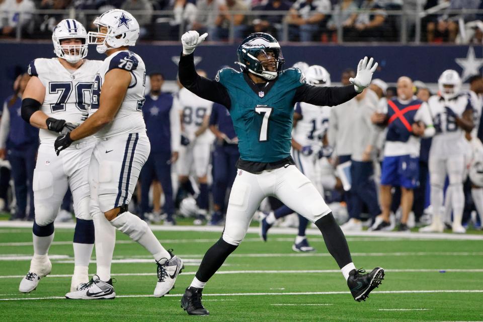 Philadelphia Eagles clinch playoff spot Sunday after wild set of