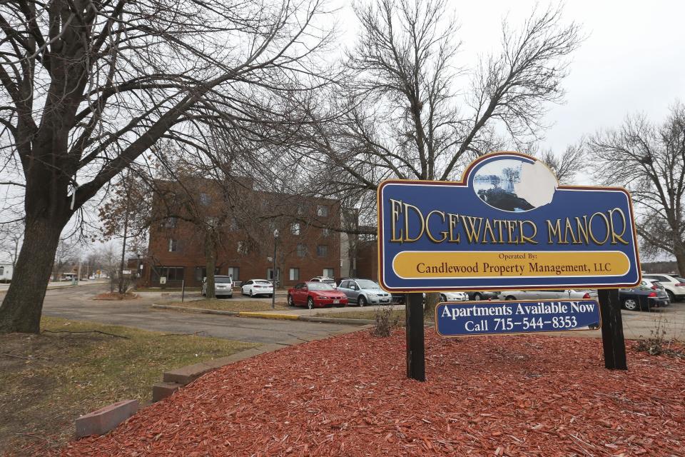 Edgewater Manor is seen on Dec. 7, 2020, on Water Street in Stevens Point. The former city-owned senior apartment complex will be demolished beginning Monday.