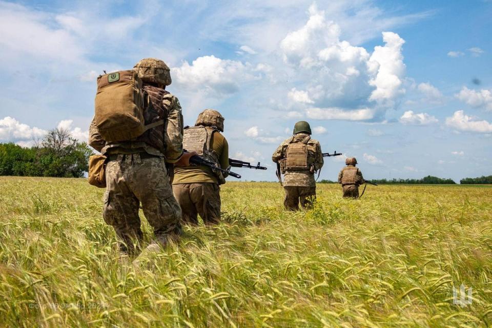 烏軍近期試圖奪回被俄軍所控制的巴赫穆特（Bakhmut）周圍地區並取得進展。   圖：翻攝自澤連斯基推特@ZelenskyyUa