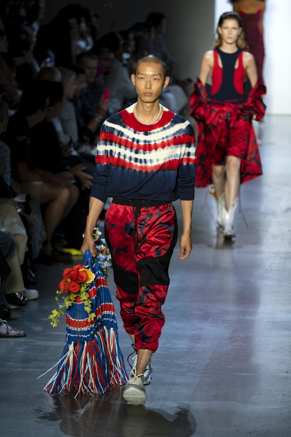 The Prabal Gurung collection is modeled during Fashion Week, Sunday, Sept. 8, 2019 in New York. (AP Photo/Craig Ruttle)