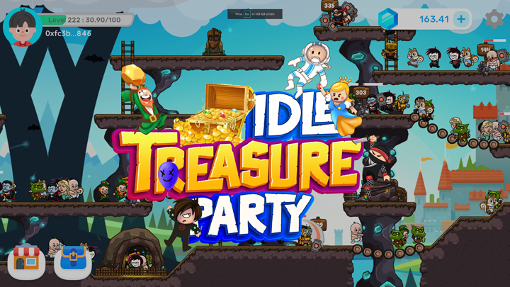 Idle Treasure Party, Wednesday, November 2, 2022, Press release picture