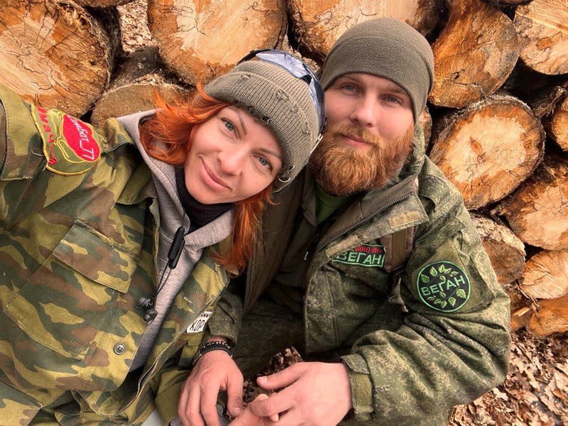 Russian soldier's wife finds purpose on home front