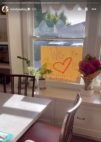 <p>Mindy Kaling/Instagram</p> Mindy Kaling's birthday surprise