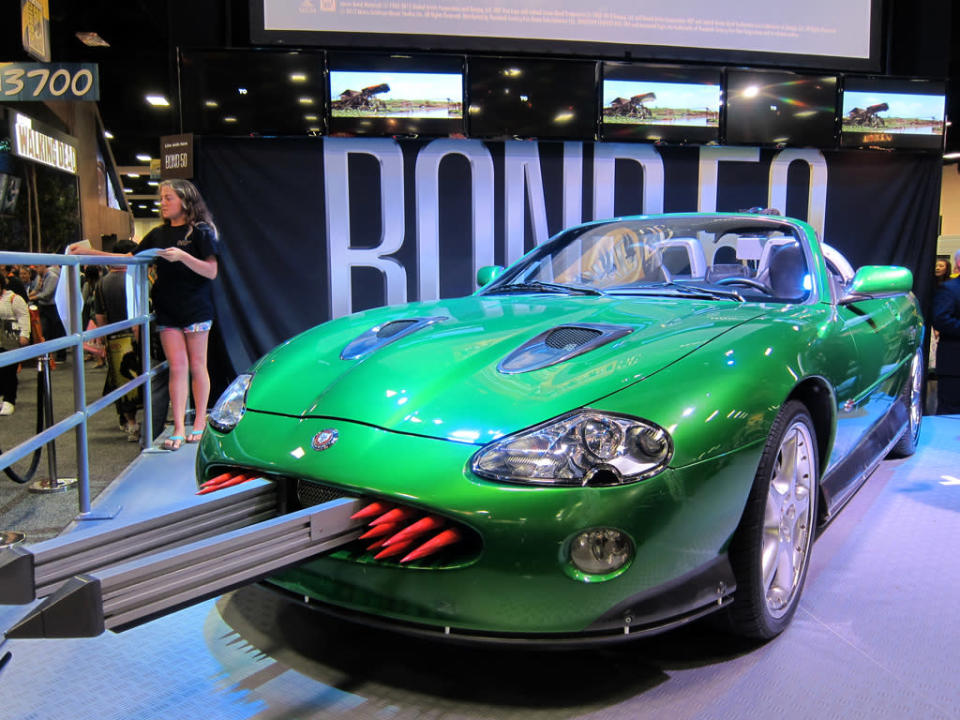 Zao's Jaguar XKR from 'Die Another Day' - San Diego Comic-Con 2012