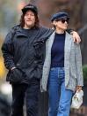 Norman Reedus and Diane Kruger are the picture of easy fall style on Thursday during a stroll through N.Y.C.