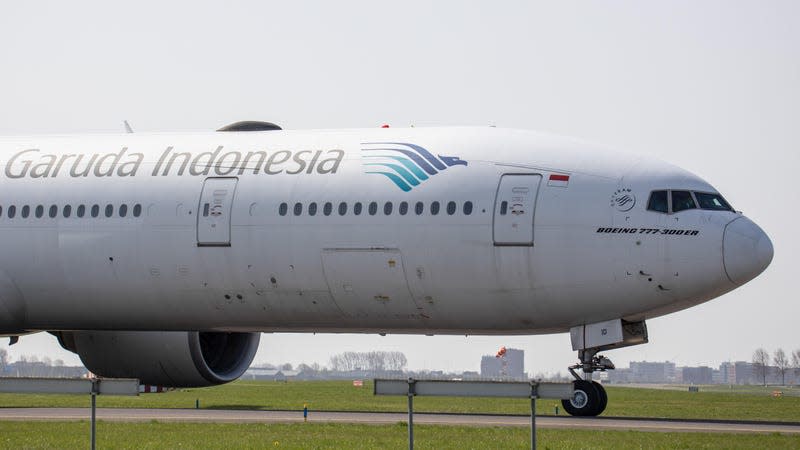 A Garuda Indonesia plane - Photo: NurPhoto / Contributor (Getty Images)