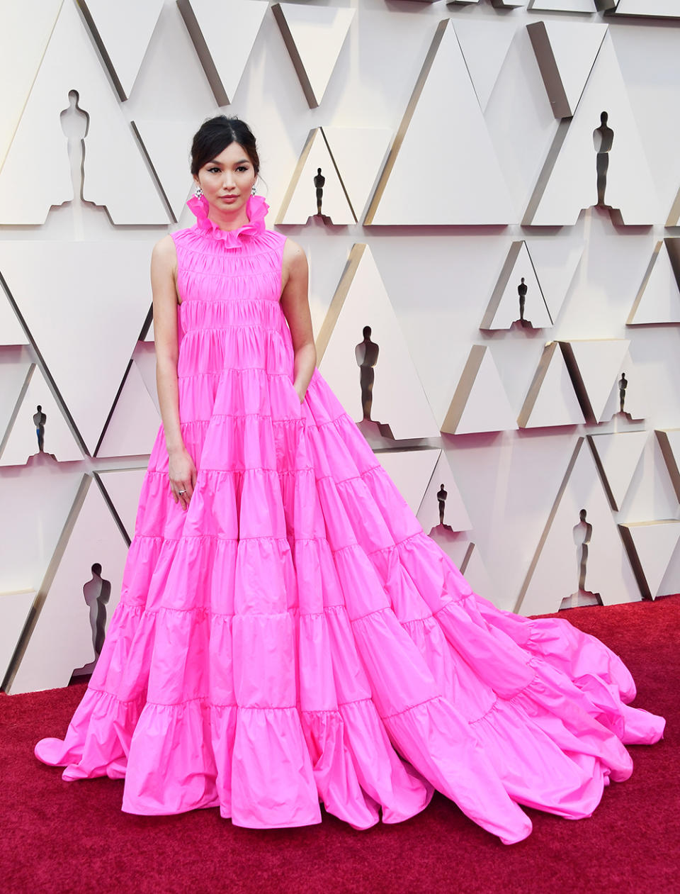 Gemma Chan at the Oscars 2019