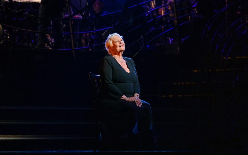 Judi Dench in the Sondheim Theatre's celebration of its namesake - Danny Kaan