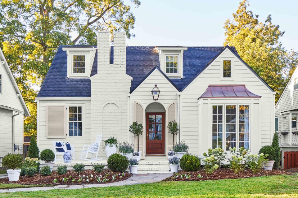 <p>LAUREY W. GLENN</p> Sun-seeking updates and white paint transformed this Homewood gem.