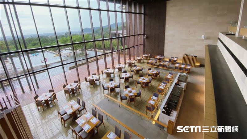 礁溪老爺酒店雲天自助餐廳。（圖／記者馮珮汶攝）