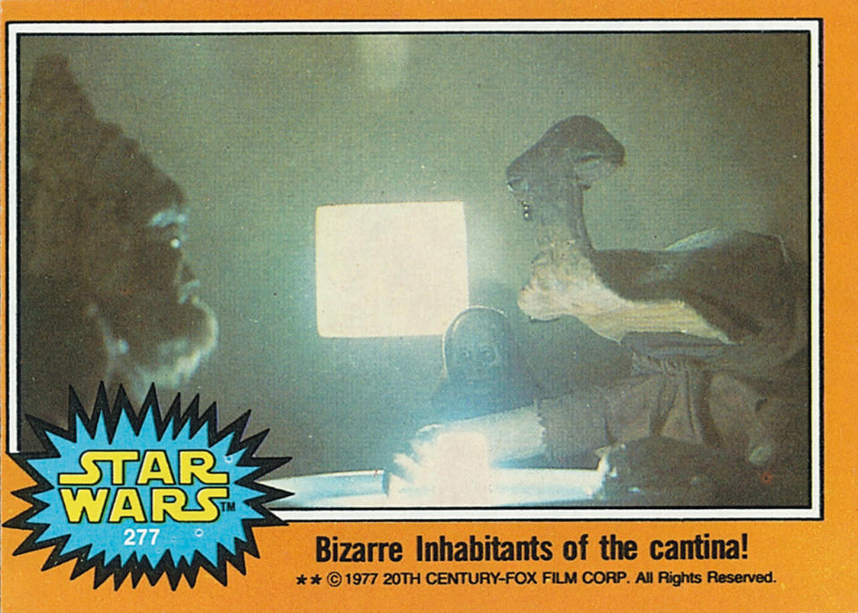 Cantina creatures, Card 277 (Series 5)