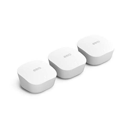 <p><strong>eero</strong></p><p>amazon.com</p><p><strong>$174.00</strong></p><p><a href="https://www.amazon.com/dp/B07WMLPSRL?tag=syn-yahoo-20&ascsubtag=%5Bartid%7C10063.g.34837796%5Bsrc%7Cyahoo-us" rel="nofollow noopener" target="_blank" data-ylk="slk:BUY IT HERE;elm:context_link;itc:0;sec:content-canvas" class="link ">BUY IT HERE</a></p><p>Sharing Wi-Fi with roommates or family? We feel your pain. The eero three-pack works with your internet service provider to replace your router and provide a superior Wi-Fi experience for spaces up to 5,000 square feet. The accompanying app allows for easy set up that takes less than 10 minutes.</p>