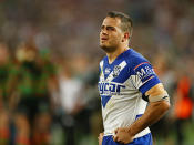 Josh Reynolds after the final whistle