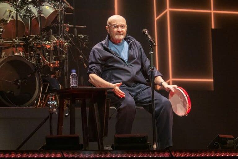 Phil Collins, en el escenario