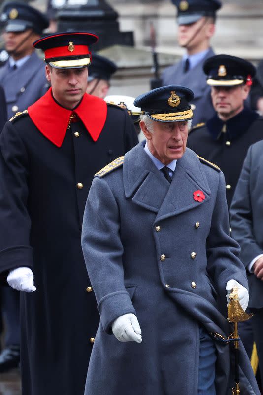 Remembrance Sunday ceremony in London