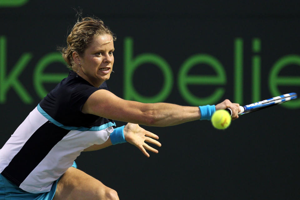 Clijsters retired for a second time in 2012 (Getty images)
