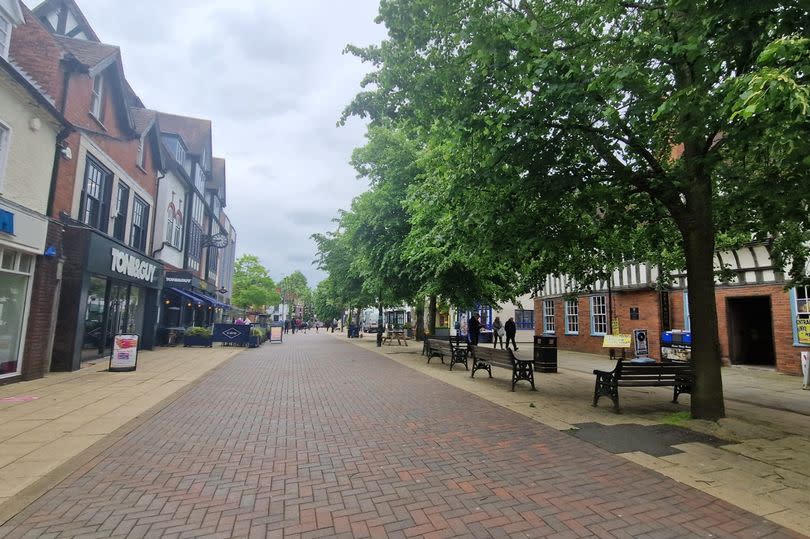 Solihull High Street.