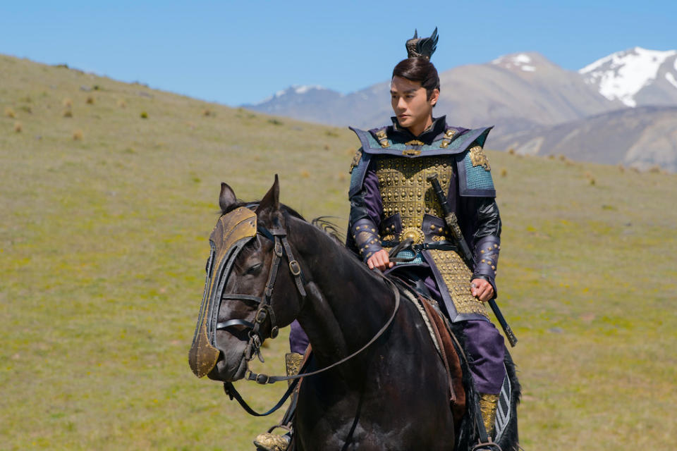 Cao Cao (Wang Kai) in Dynasty Warriors (Netflix)