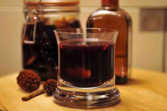 Spiced Glogg with Port Wine and Cointreau