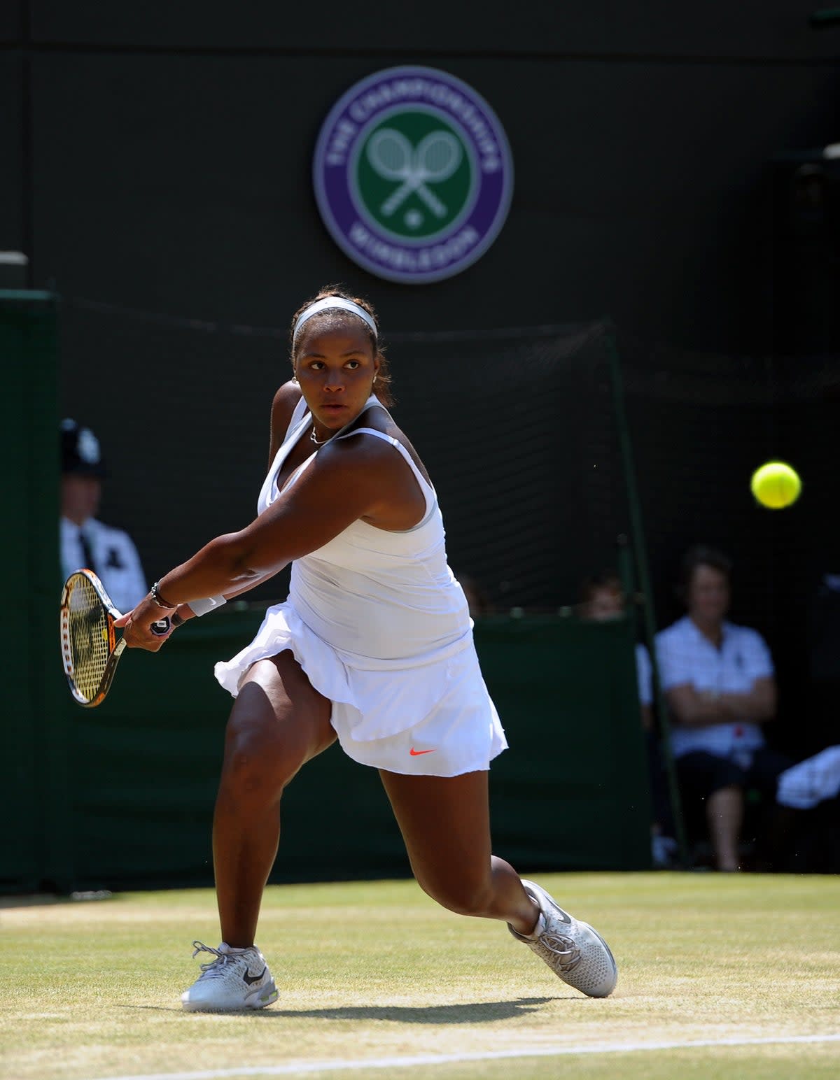 Taylor Townsend has returned to tennis following the birth of her son (Adam Davy/PA) (PA Archive)