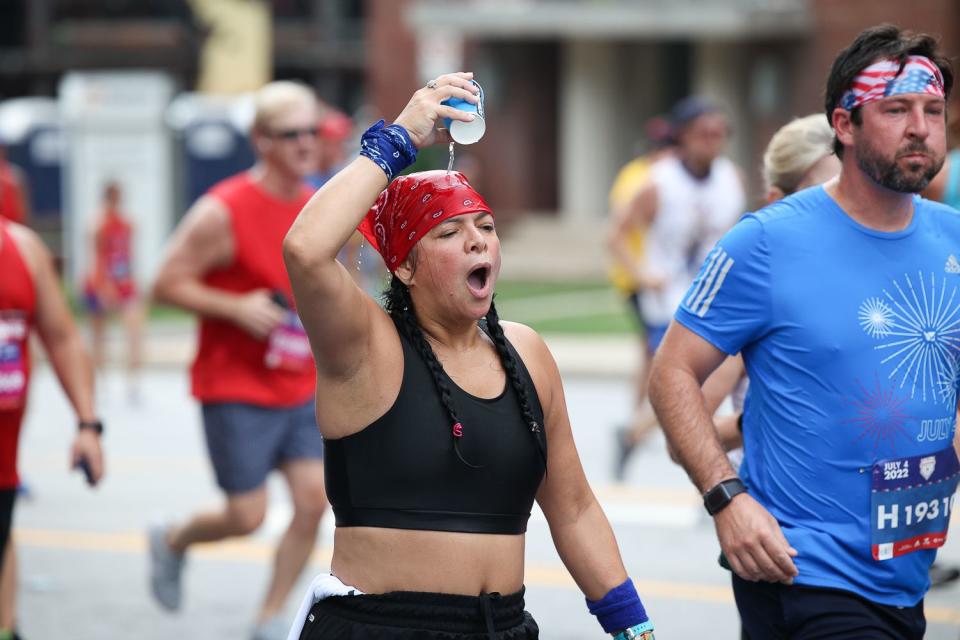 Here are some more photos from the 2022 Peachtree Road Race.