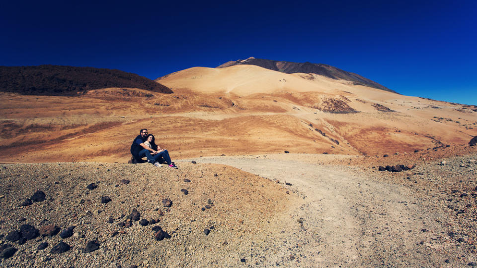 In der Mondlandschaft des Eide Nationalparks