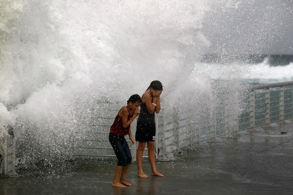 Florida Beaches Feel Effects Of Hurricane Irene