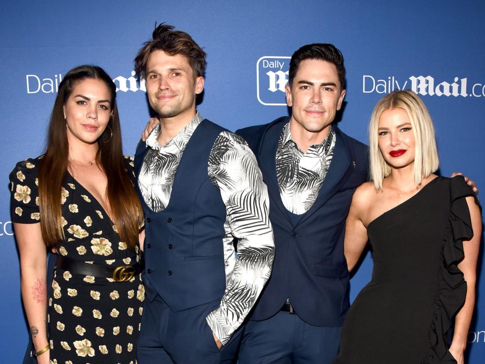 "Vanderpump Rules" stars Katie Maloney, Tom Schwartz, Tom Sandoval, Ariana Madix