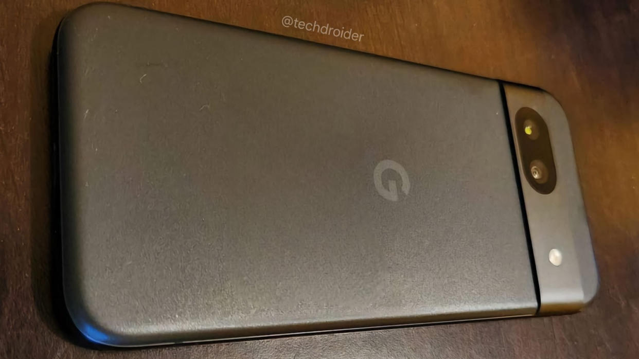  Alleged image of the Google Pixel 8a, from the back. 