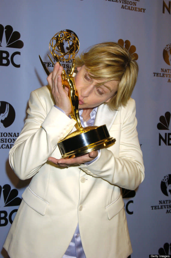 "The Ellen DeGeneres Show" premiered Sept. 8, 2003, to instant success. DeGeneres' mix of high-profile celebrity guests and wacky segments, including her signature dance moves, earned her ratings that hover around 4 million per day. The show's first season took home the Daytime Emmy Award for Outstanding Talk Show, an honor it would receive again for three additional consecutive years. To date, the show has won 32 Emmys.