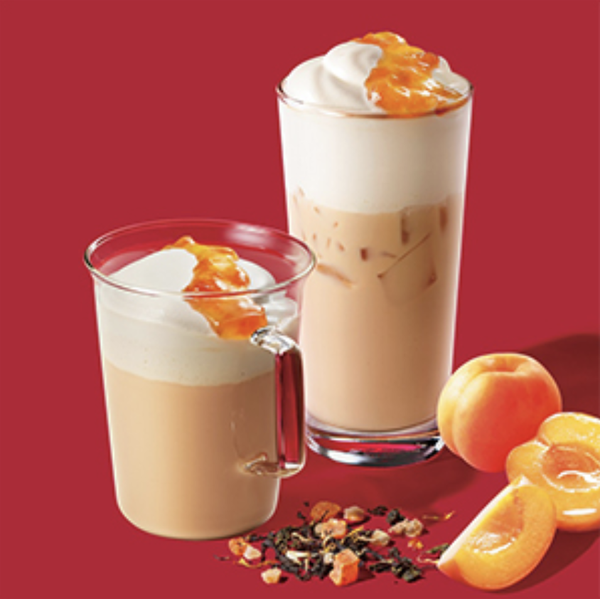 Japan: Joyful Medley Apricot and Mouse Tea Latte