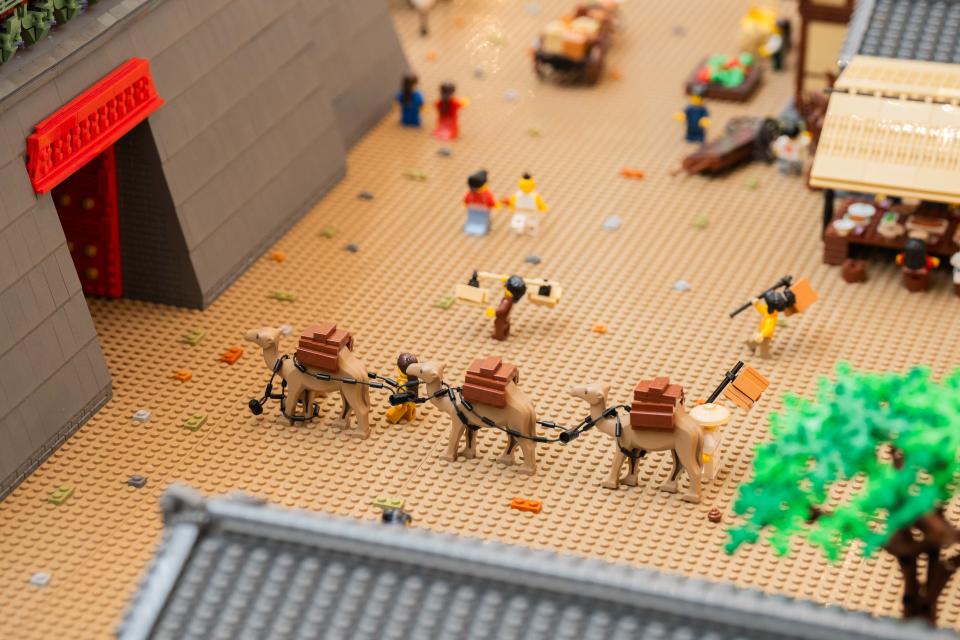 Lego樂高版《清明上河圖》｜沙田新城市廣場