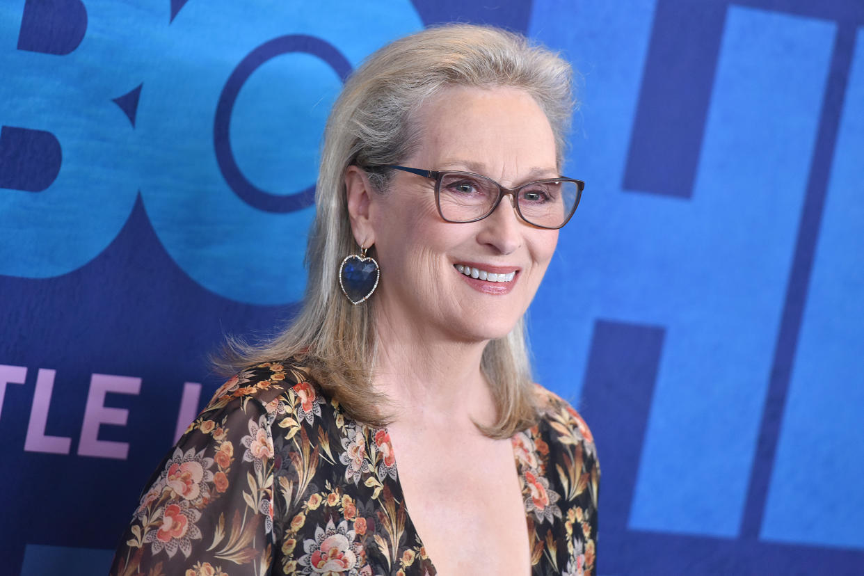 Meryl Streep attends HBO�s �Big Little Lies� Season 2 Premiere at Jazz At Lincoln Center in New York, NY, May 29, 2019. (Photo by Anthony Behar/Sipa USA)